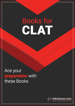CLAT 2017 Book